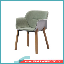 Plastic Armchair with Backrest Designer Banquet Furniture Chair